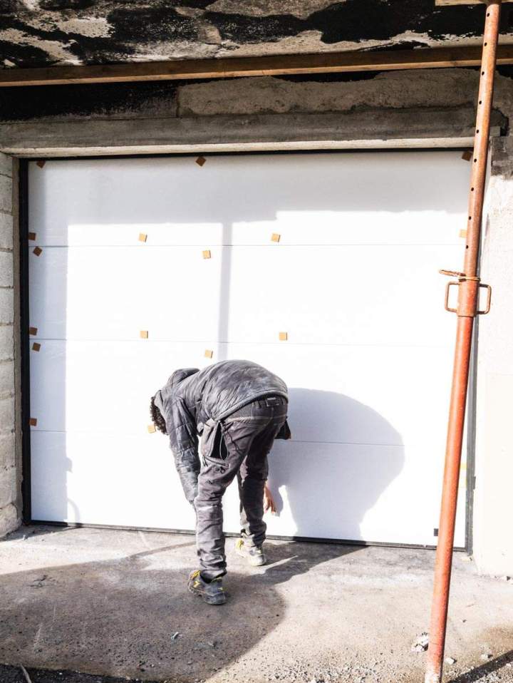 Installation de porte garage Limousin